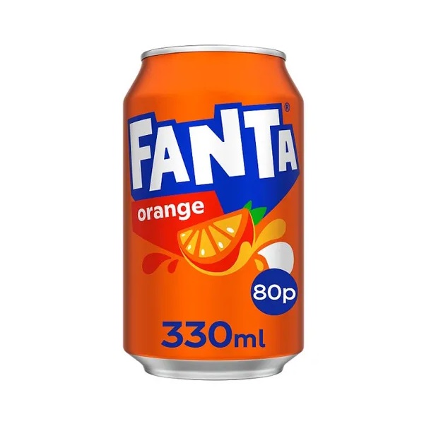 (STANDARD) Fanta Orange PM 80p 330ml