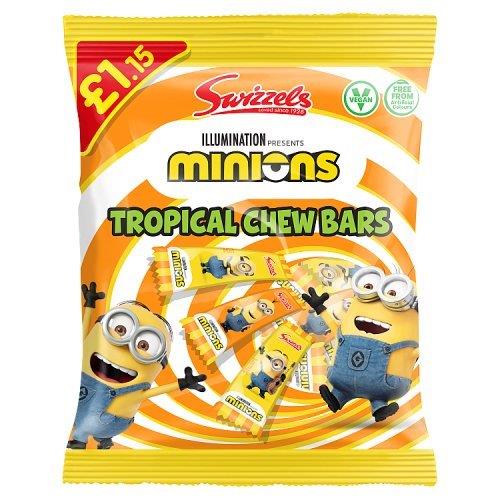 (DISCONTINUED) Swizzels Chew Bars Minions Mini Bag PM £1.15 120g