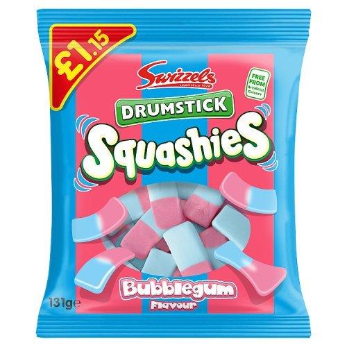 (DISCONTINUED) Swizzels Squashies Bubblegum PM £1.15 131g