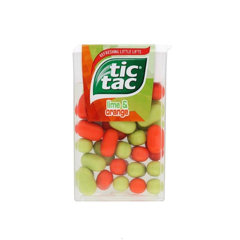 (STANDARD) Tic Tac Lime & Orange T24 (FIFO)