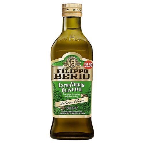 (DISCONTINUED) Filippo Berio Extra Virgin Olive Oil PM £5.99 500ml