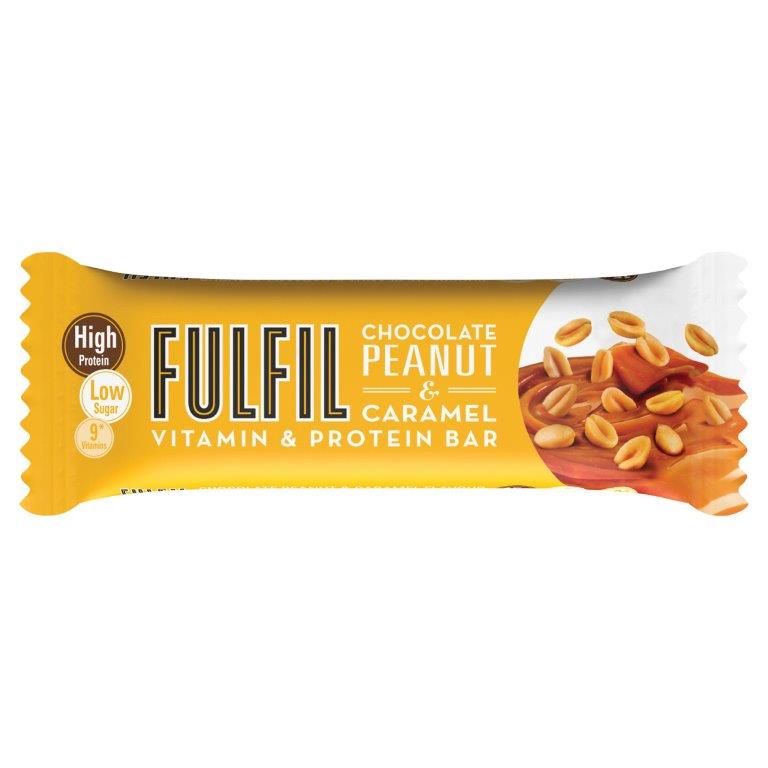 (DELIST) FULFIL Chocolate Peanut & Caramel Protein Bar 40g