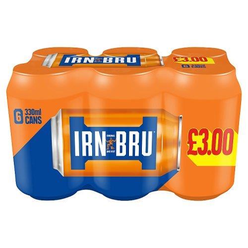 (DELIST)Irn Bru 6pk PM £3 (6 x 330ml)