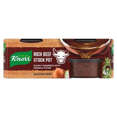 (DISCONTINUED) Knorr Stock Rich Beef Pot (4 x 28g)
