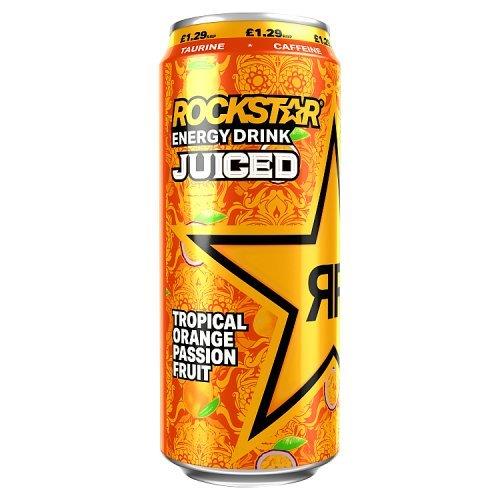(Delist) Rockstar Energy Drink Tropical Orange Passion Fruit PM £1.29 500ml
