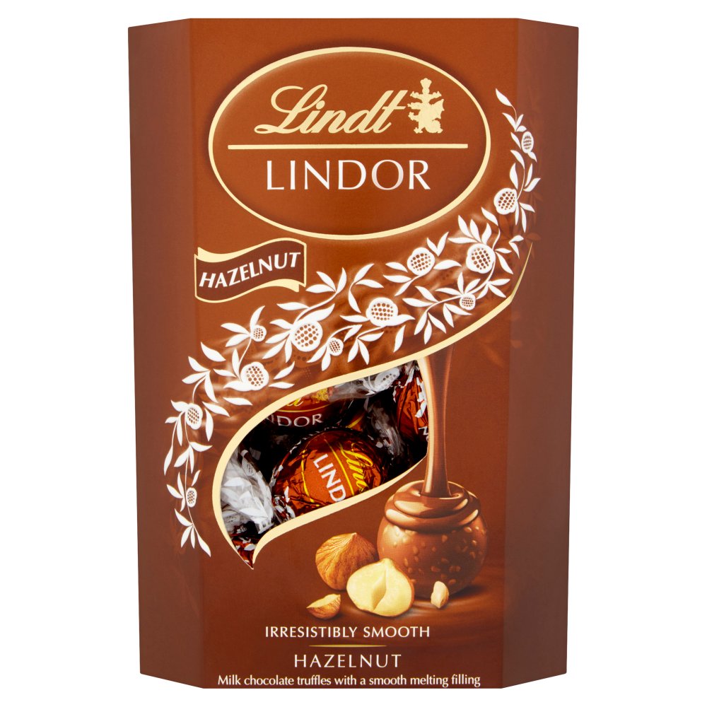 Lindt Lindor Cornet Hazelnut 200g