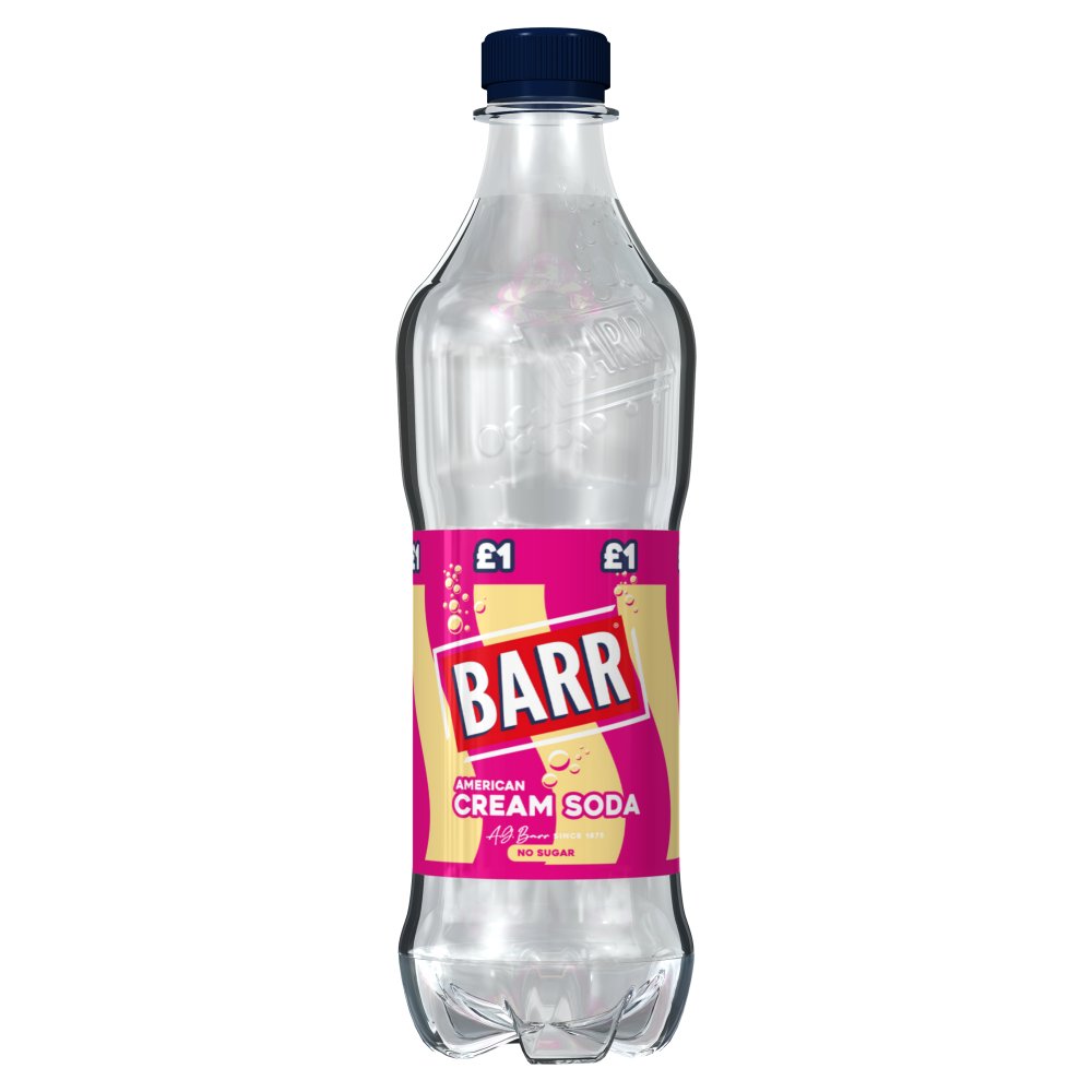 BARR Cream Soda PM £1 500ml PET