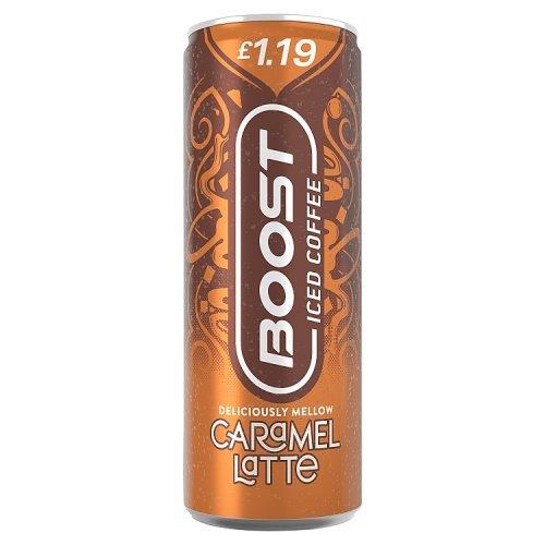 Boost Coffee Caramel Latte PM £1.19 250ml