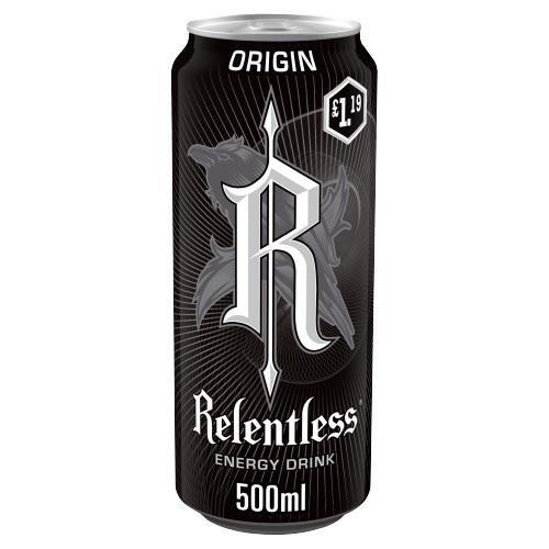 (DELIST) Relentless Origin PM £1.19 500ml