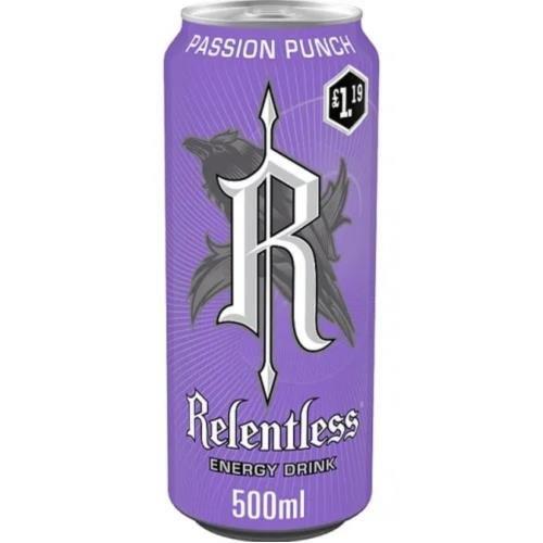 (DELIST) Relentless Passion Punch PM £1.19 500ml