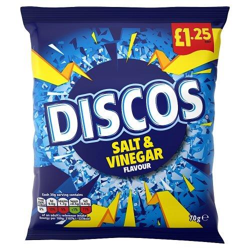 Discos Salt & Vinegar PM £1.35 70g
