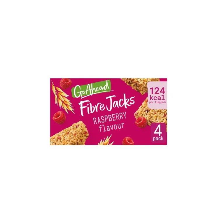 Go Ahead FibreJacks Raspberry 4pk (4 x 33g) 132g (HS)