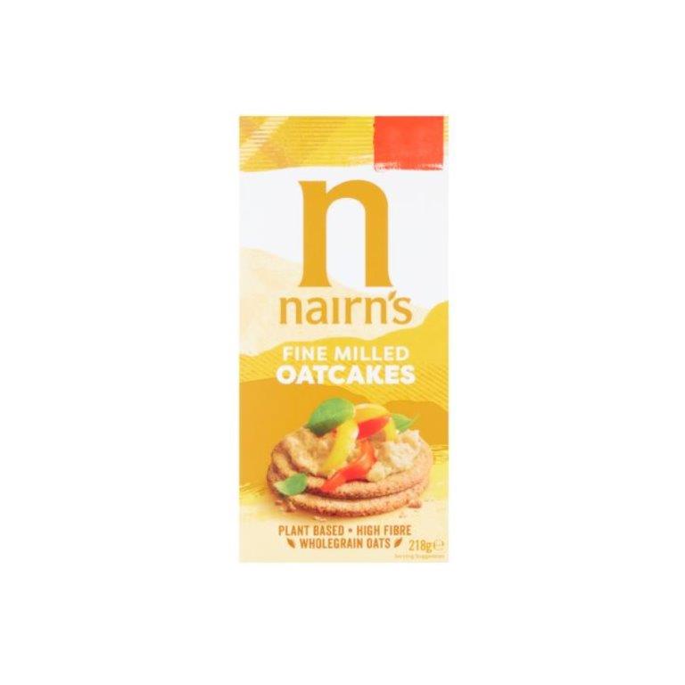 (DELIST) Nairns Fine Milled Oatcakes 218g