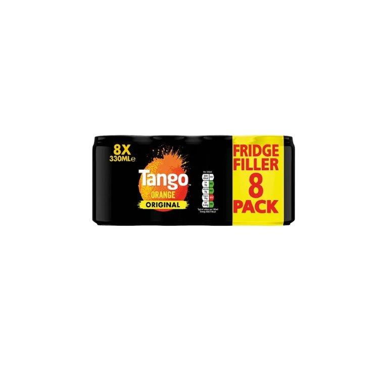 (DELIST) Tango Orange 8pk Can (8 x 330ml)