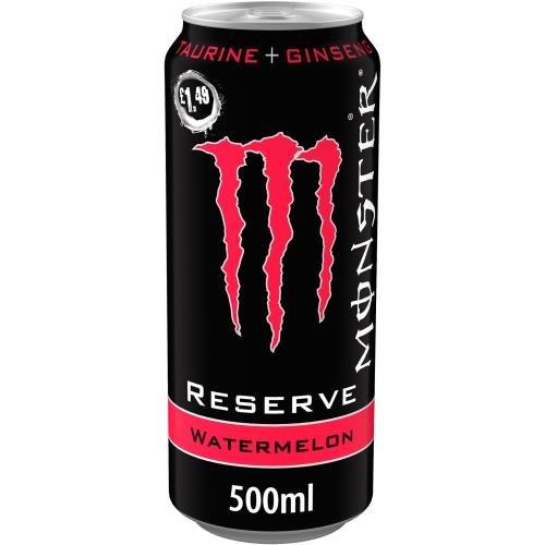(DISCONTINUED) Monster Reserve Watermelon PM £1.49 500ml NEW 