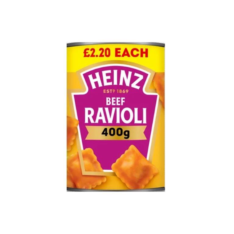 Heinz Ravioli PM £2.20 400g 