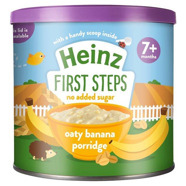 (Delist) Heinz Cereals Fist Steps Oaty Banana 220g 