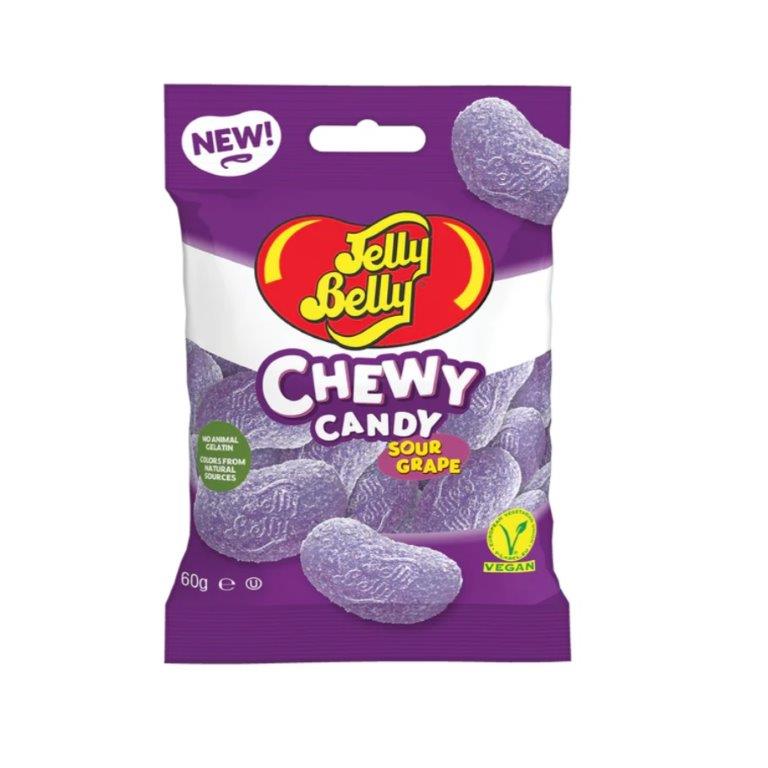 Jelly Belly Sour Orange Lemon Chew Candy 60g