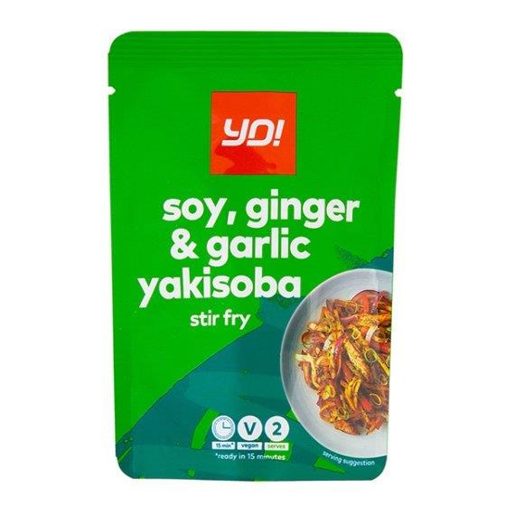 (DELIST) Yo! Soy Ginger & Garlic Yakisoba 100g