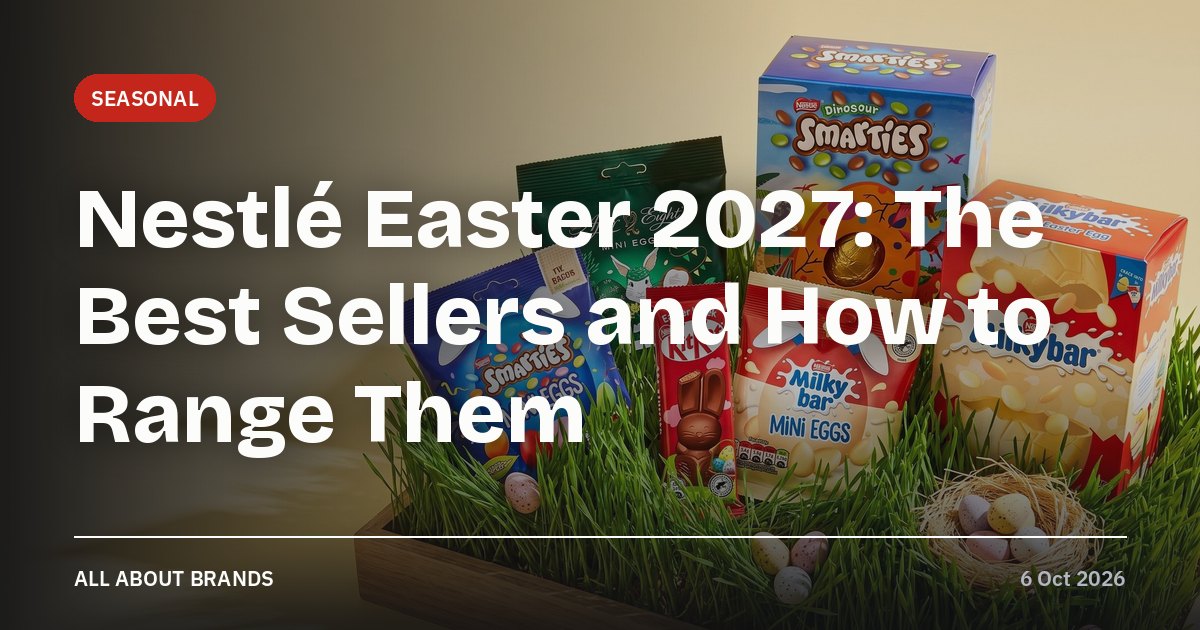 Nestlé Easter 2027: The Best Sellers and How to Range Them