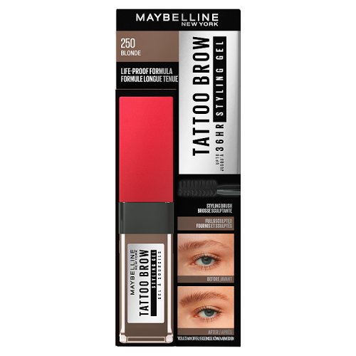 Maybelline Tattoo Brow Gel Blonde pack shot