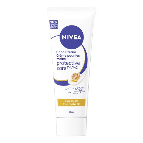 Nivea Creme 75ml Protective Care Beeswax Hand Cream pack shot