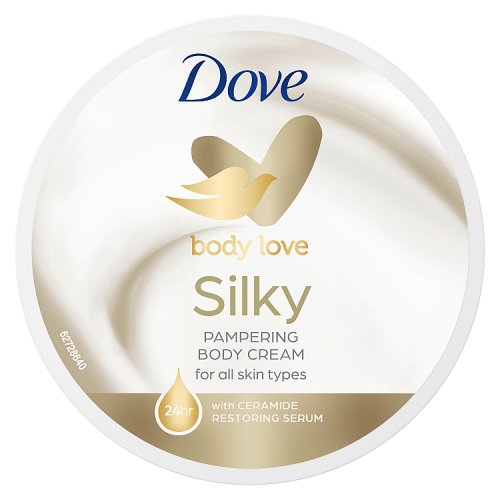 Dove Body Cream Silky Pampering 300ml pack shot