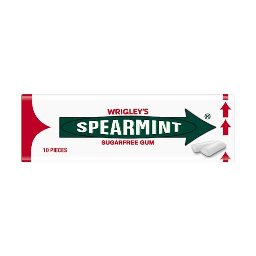 Wrigley's Spearmint 10 pcs pack shot