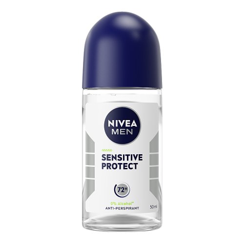 Nivea Roll On 50ml Men Sensitive Protect pack shot