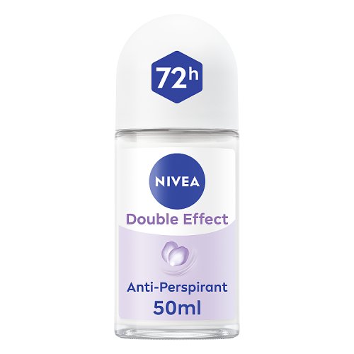Nivea Roll On 50ml Female Double Effect Violet pack shot