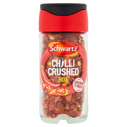 Schwartz Crushed Chillies 29g pack shot