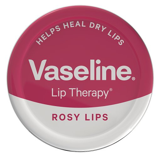 Vaseline Lip Therapy Tin 20gm Rosy pack shot