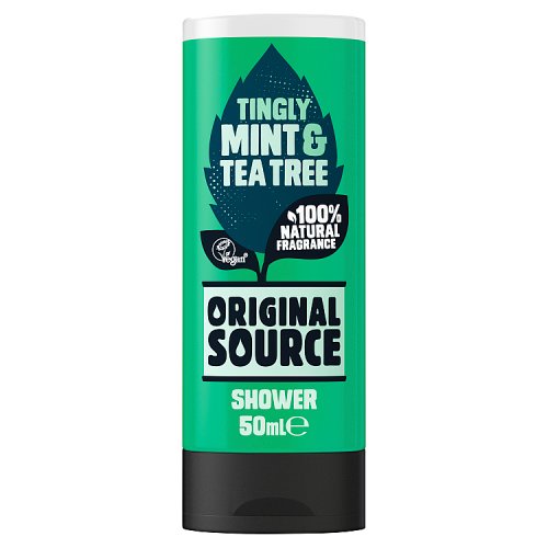 Original Source Travel Size Shower Gel 50ml Mint pack shot