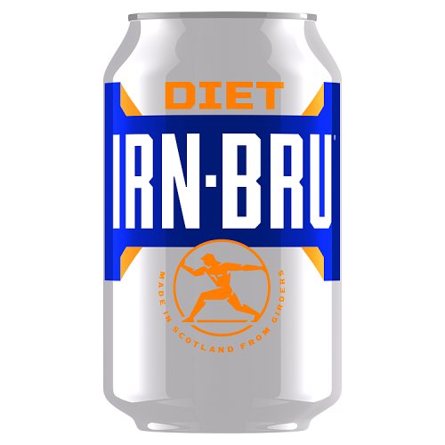 Irn Bru Sugar Free 330ml pack shot
