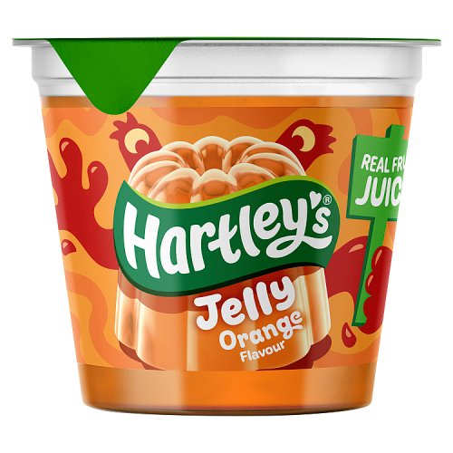 Hartleys Jelly Orange 125g pack shot