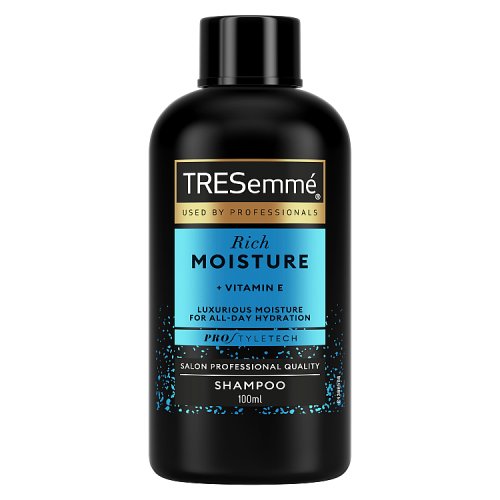 TRESemme Moisture Rich Travel Shampoo 100ml pack shot