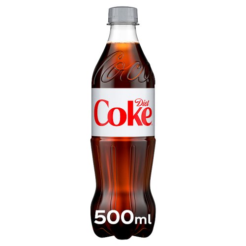 Coke Diet 500ml pack shot
