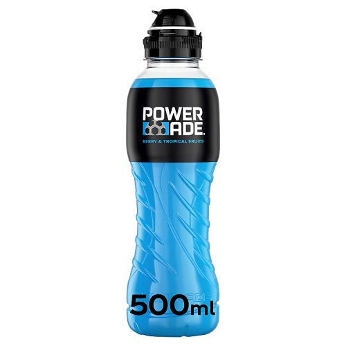 Powerade Berry & Tropical 500ml pack shot
