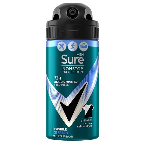 Sure Men APA 75ml lnvisible Ice Complete pack shot