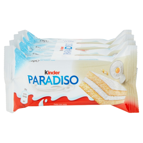 Kinder Paradiso T4 116g pack shot
