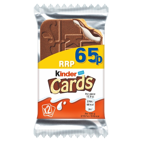 Kinder Cards 26g PMP pack shot
