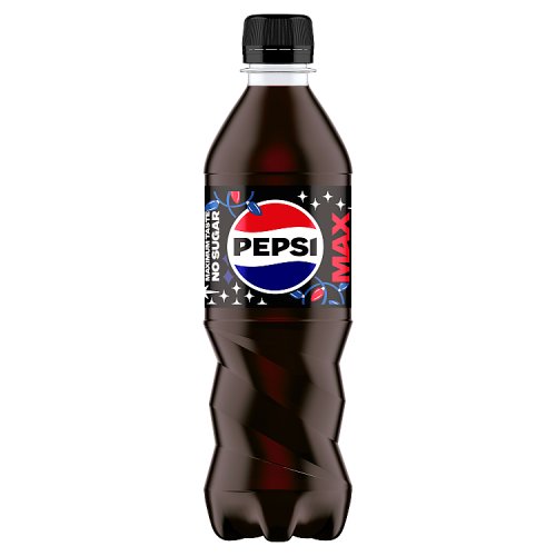 Pepsi Max Bottle 500ml pack shot