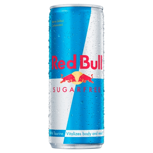 Red Bull Sugar Free 250ml pack shot