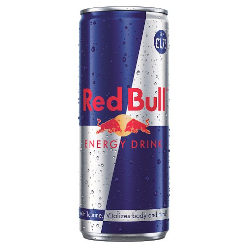 Red Bull PM £1.65 250ml pack shot