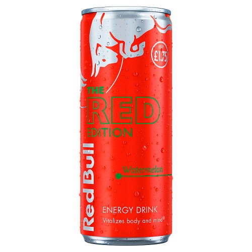 Red Bull Edition Red Watermelon PM £1.75 250ml pack shot
