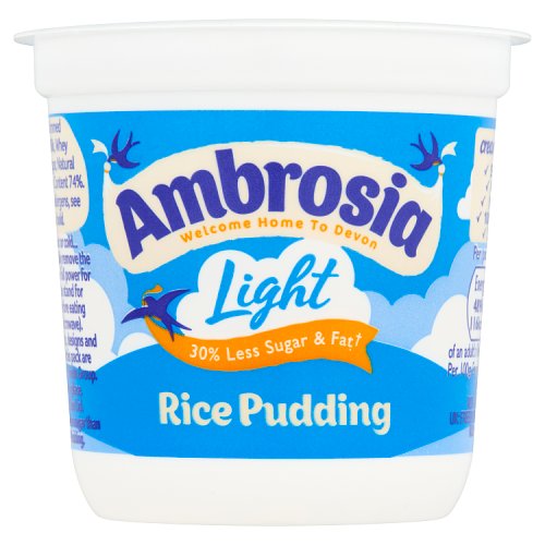 Ambrosia Rice Pots Light 150g pack shot