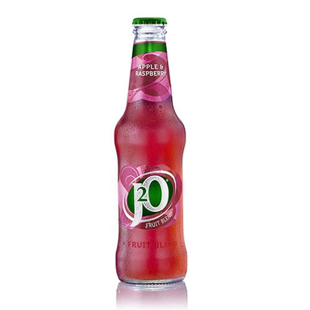 J2O Apple & Raspberry 4pk (4 x 275ml) pack shot