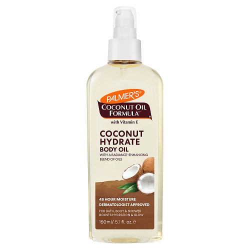 Palmer's Coconut Oil Formula Body Oil Coconut Hydrate 150ml pack shot