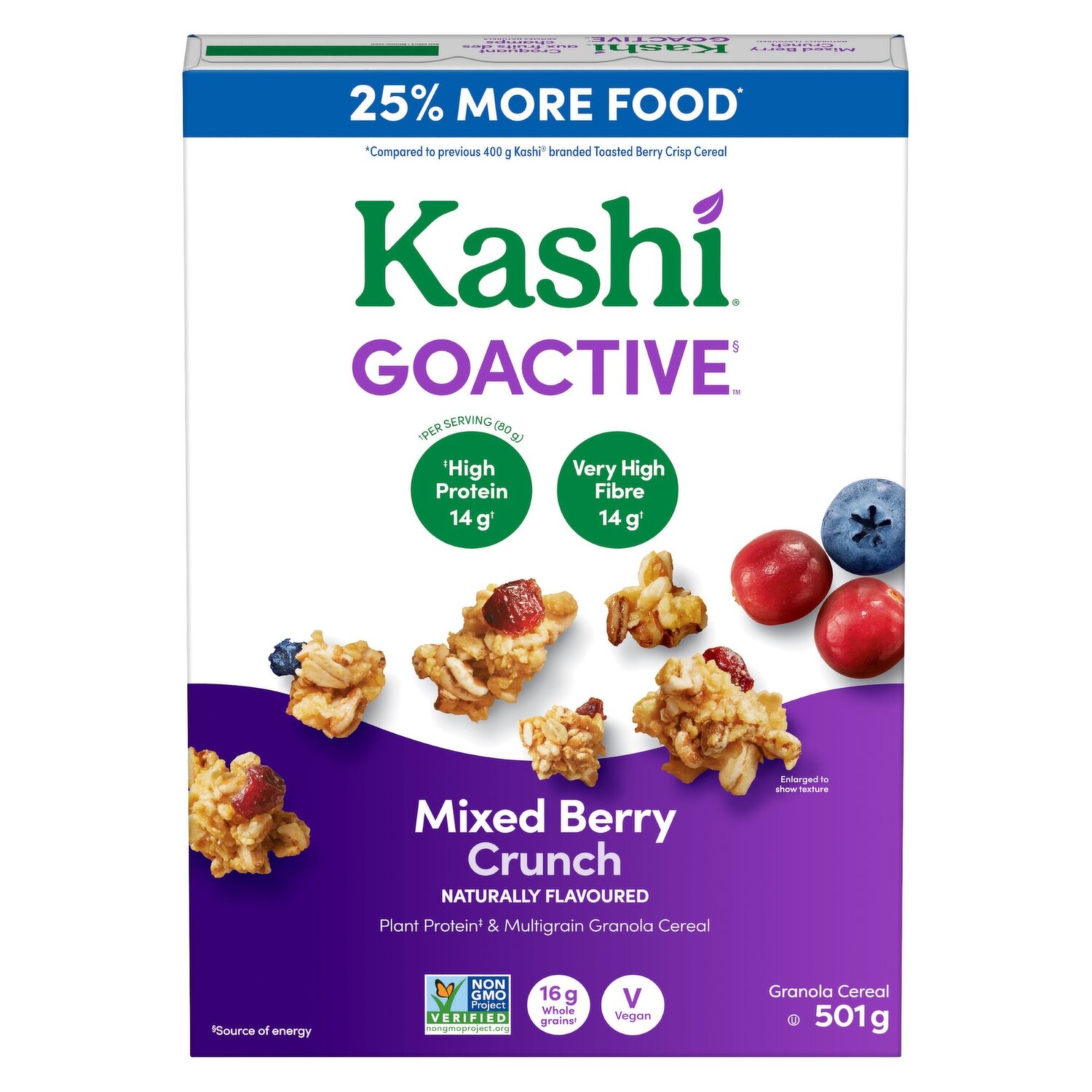 Kashi Go Tstd Brry Crsp Crl 501gmx10 501g pack shot