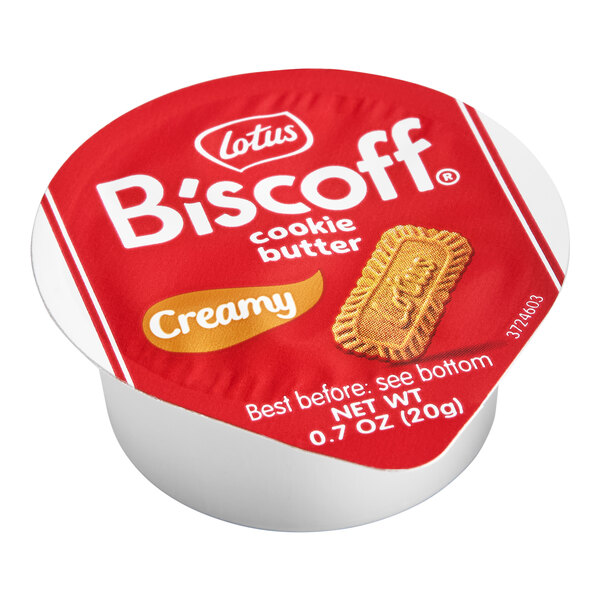 Lotus Biscoff Spread Smooth Cups 20g pack shot